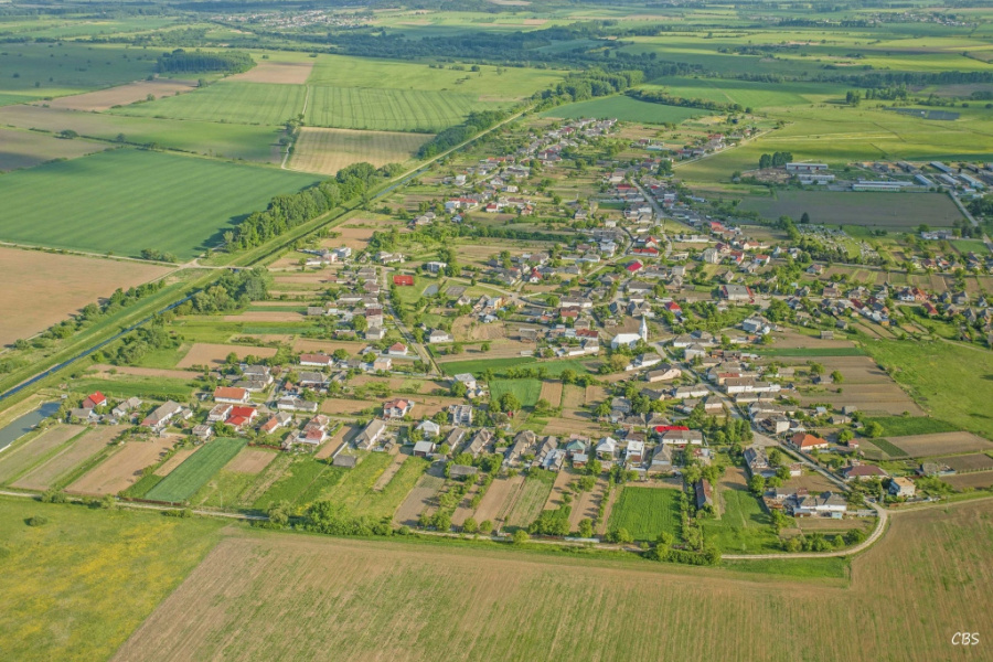 Letecký záber