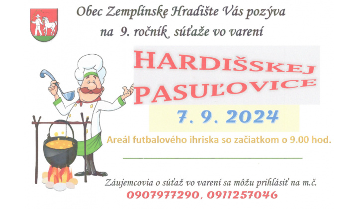 Pozvánka na súťaž vo varení Hradišskej pasuľovice